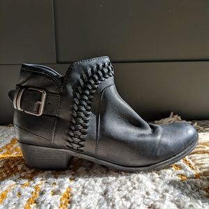 American Black Booties size 7